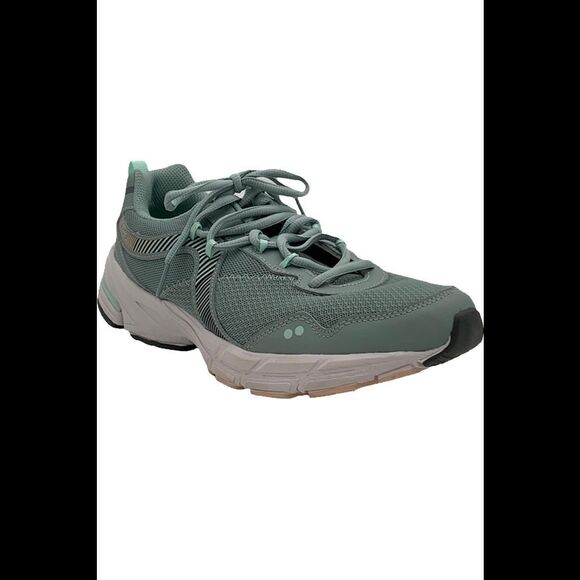 Ryka Mesh Lace-Up Memory Foam Sneakers Intrigue 2 Green Mist - Medium - Picture 2 of 5